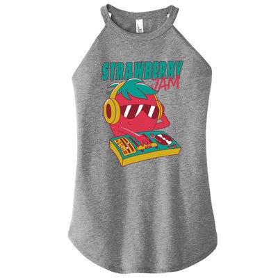 DJ Strawberry Jam Women’s Perfect Tri Rocker Tank