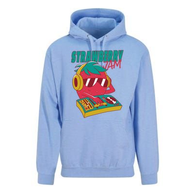 DJ Strawberry Jam Unisex Surf Hoodie