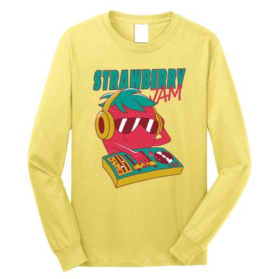 DJ Strawberry Jam Long Sleeve Shirt