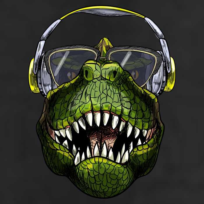 DJ T-Rex Adult Drive Performance Visor