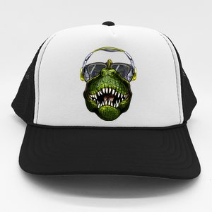 DJ T-Rex Trucker Hat