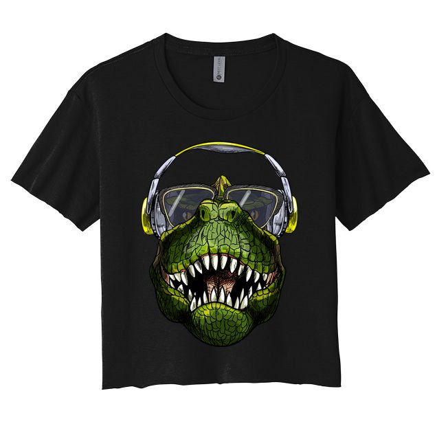 DJ T-Rex Crop Top