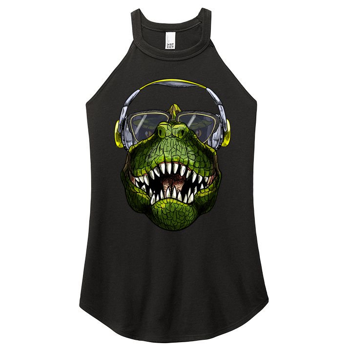 DJ T-Rex Women's Perfect Tri Rocker Tank