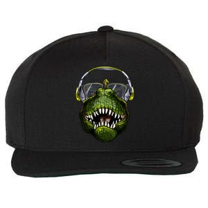 DJ T-Rex Wool Snapback Cap