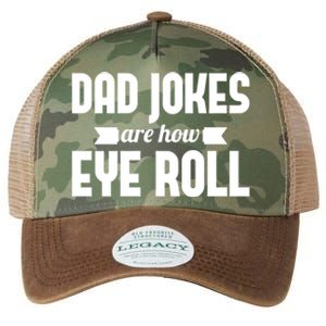 Dad Jokes Are How Eye Roll Rad Jokes Cringe Puns Dad Jokes Gift Legacy Tie Dye Trucker Hat