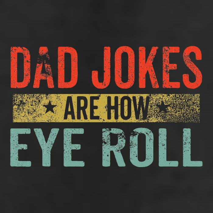 Dad Jokes Are How Eye Roll Funny Fathers Day Daddy Pun Joke Golf Towel