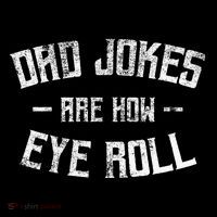 Dad Jokes Are How Eye Roll Funny Fathers Day 7-Panel Snapback Hat