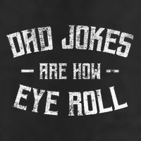 Dad Jokes Are How Eye Roll Funny Fathers Day Microfiber Hand Towel