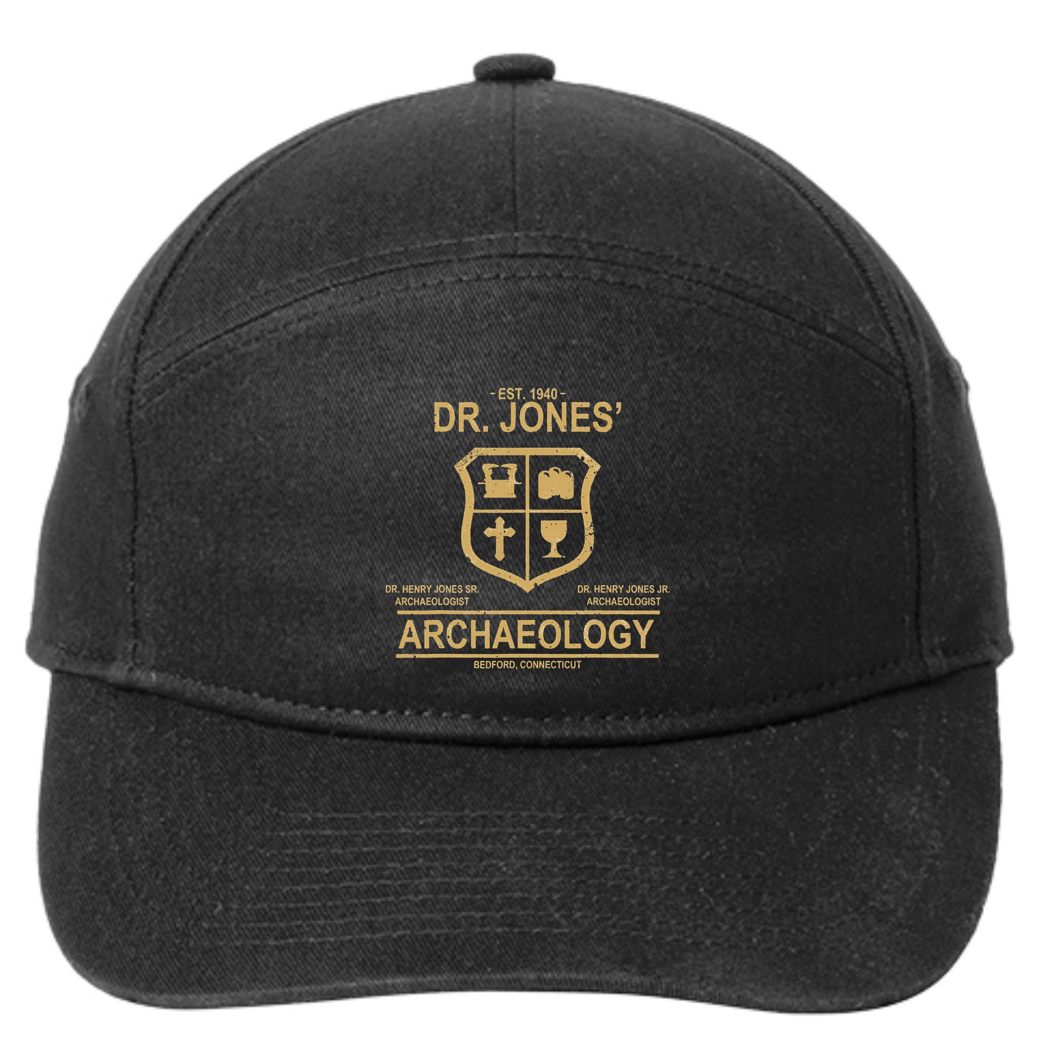 DR JONES ARCHAEOLOGYS 7-Panel Snapback Hat