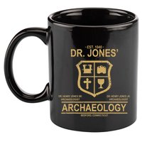 DR JONES ARCHAEOLOGYS 11oz C Handle Ceramic Mug