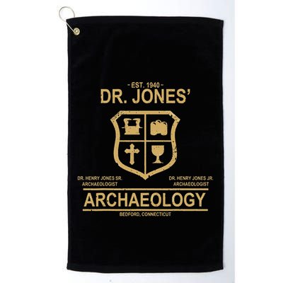 DR JONES ARCHAEOLOGYS Golf Towel