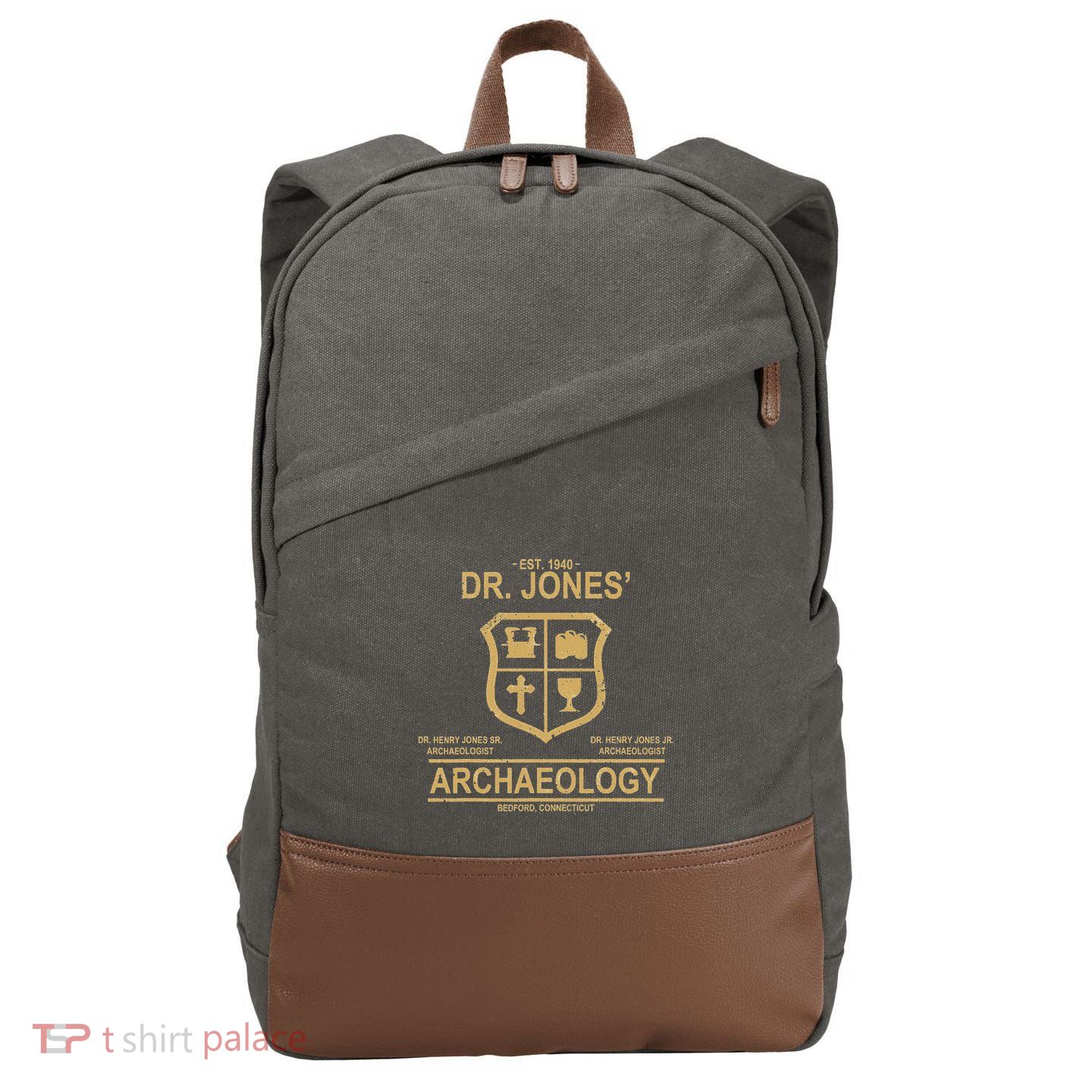 DR JONES ARCHAEOLOGYS Cotton Canvas Backpack