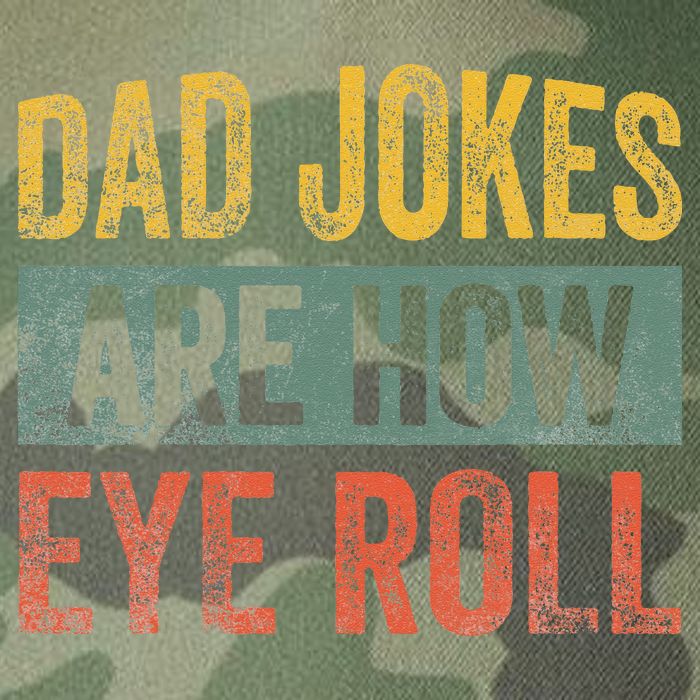 Dad Jokes Are How Eye Roll Funny Father's Day Legacy Tie Dye Trucker Hat
