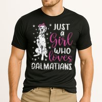 dalmatian Just A Who Loves dalmatians Dogs Lover Cooling Performance Crew T-Shirt