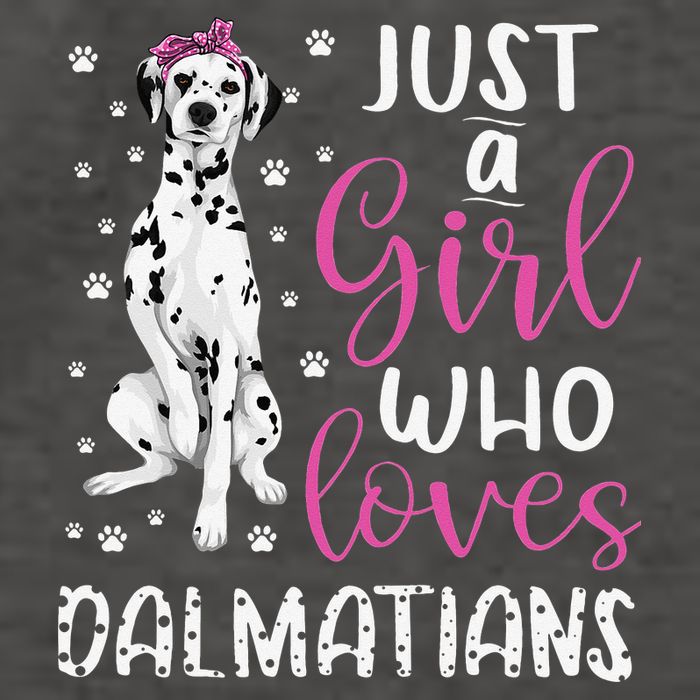 dalmatian Just A Who Loves dalmatians Dogs Lover Vector Backpack