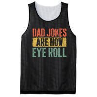 Dad Jokes Are How Eye Roll Mesh Reversible Basketball Jersey Tank