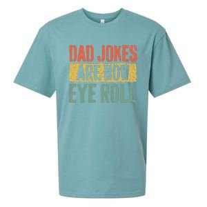 Dad Jokes Are How Eye Roll Sueded Cloud Jersey T-Shirt