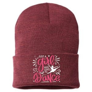 Dance Just A Girl Loves Dance Dance Lover Tee Sustainable Knit Beanie