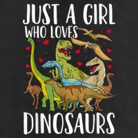 Dinosaur Just A Girl Who Loves Dinosaurs Brachiosaurus Cool Comfort Performance Bucket Hat