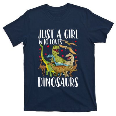 Dinosaur Just A Girl Who Loves Dinosaurs Brachiosaurus T-Shirt