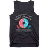 Donut Jesus Bible 2521 Gender Reveal Baby Shower Tank Top