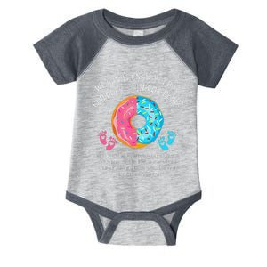 Donut Jesus Bible 2521 Gender Reveal Baby Shower Infant Baby Jersey Bodysuit