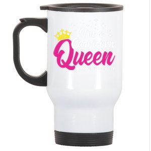 December January Birthday Astrology Capricorn Queen Gift Stainless Steel Travel Mug