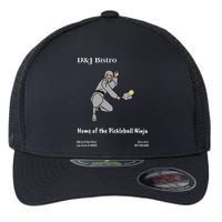 D & J Bistro Pickleball Ninja Flexfit Unipanel Trucker Cap