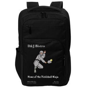 D & J Bistro Pickleball Ninja Impact Tech Backpack