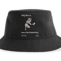 D & J Bistro Pickleball Ninja Sustainable Bucket Hat