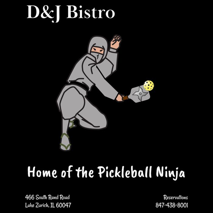 D & J Bistro Pickleball Ninja Button