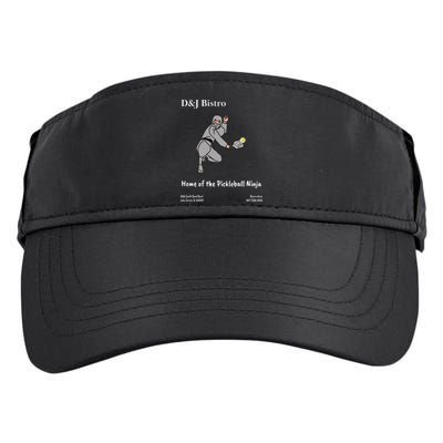 D & J Bistro Pickleball Ninja Adult Drive Performance Visor
