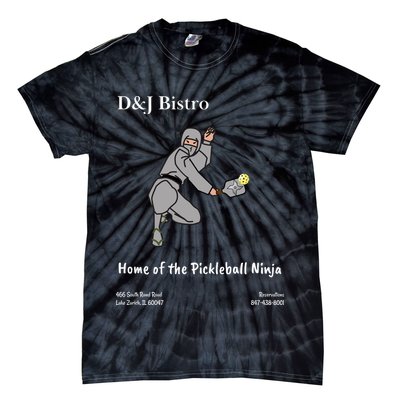 D & J Bistro Pickleball Ninja Tie-Dye T-Shirt