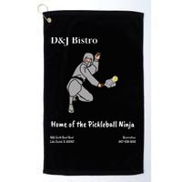 D & J Bistro Pickleball Ninja Golf Towel