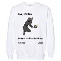 D & J Bistro Pickleball Ninja Garment-Dyed Sweatshirt