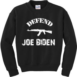 Defend Joe Biden Kids Sweatshirt