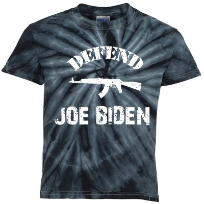 Defend Joe Biden Kids Tie-Dye T-Shirt