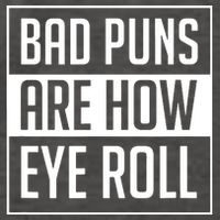 Dad Joke Bad Puns Are How Eye Roll Funny Vector Backpack