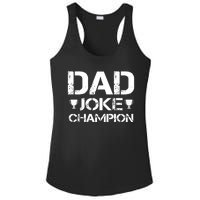 Dad Joke Champion Ladies PosiCharge Competitor Racerback Tank