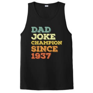 Dad Joke Champion Since 1937 Gift Birthday Fathers Day Gift PosiCharge Competitor Tank