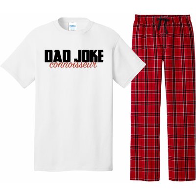 Dad Joke Connoisseur Funny Fathers Day Gift Dads Bad Jokes Funny Gift Pajama Set