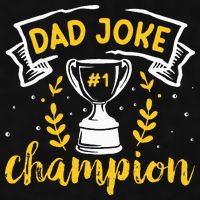 Dad Jokes Champion Ladies PosiCharge Tri-Blend Wicking Tank