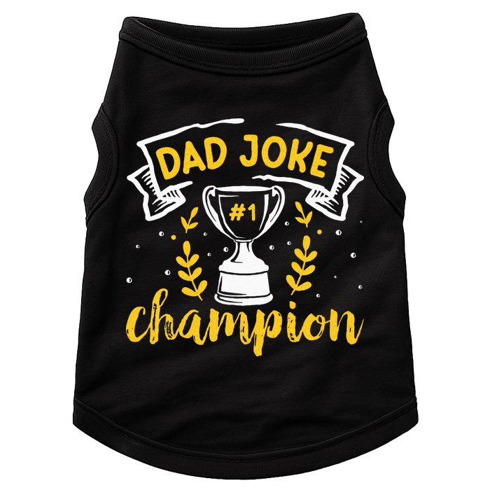 Dad Jokes Champion Doggie Tank