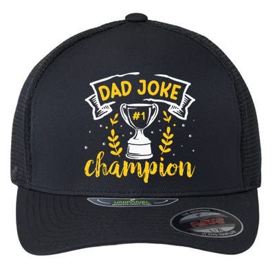 Dad Jokes Champion Flexfit Unipanel Trucker Cap