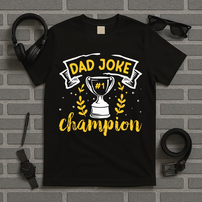 Dad Jokes Champion T-Shirt