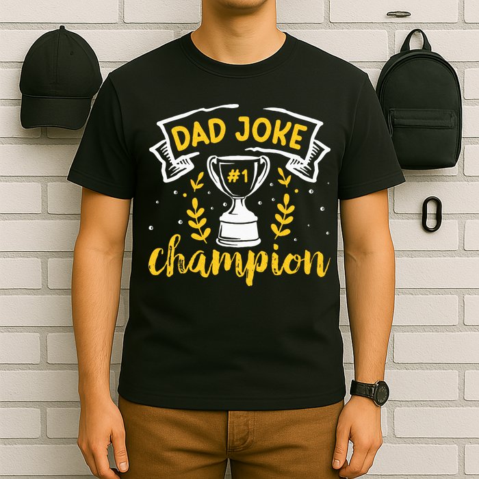 Dad Jokes Champion T-Shirt