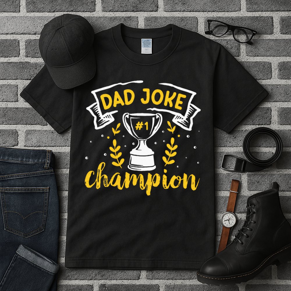 Dad Jokes Champion Tall T-Shirt