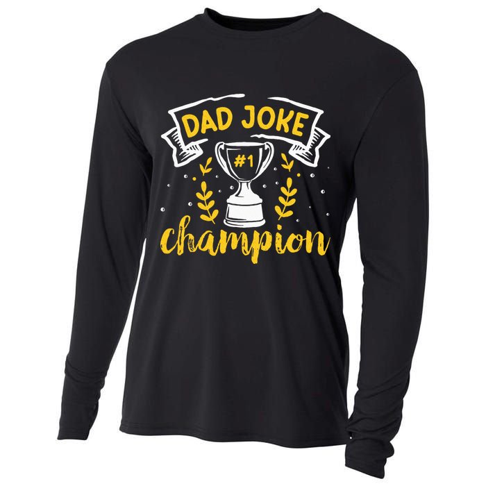Dad Jokes Champion Cooling Performance Long Sleeve Crew