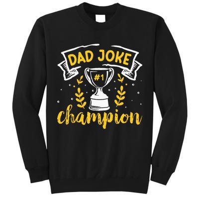 Dad Jokes Champion Tall Sweatshirt