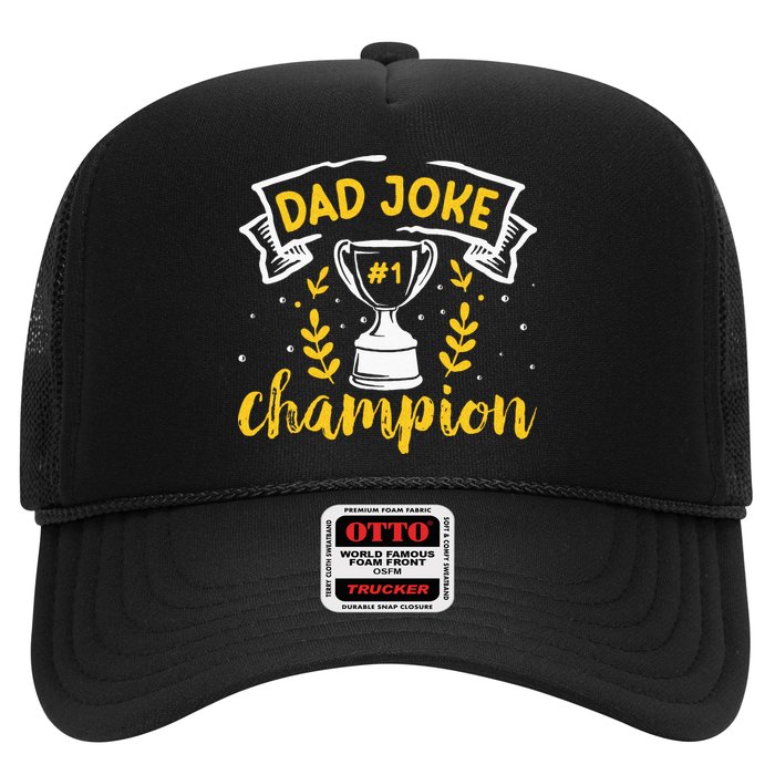Dad Jokes Champion Trucker Hat